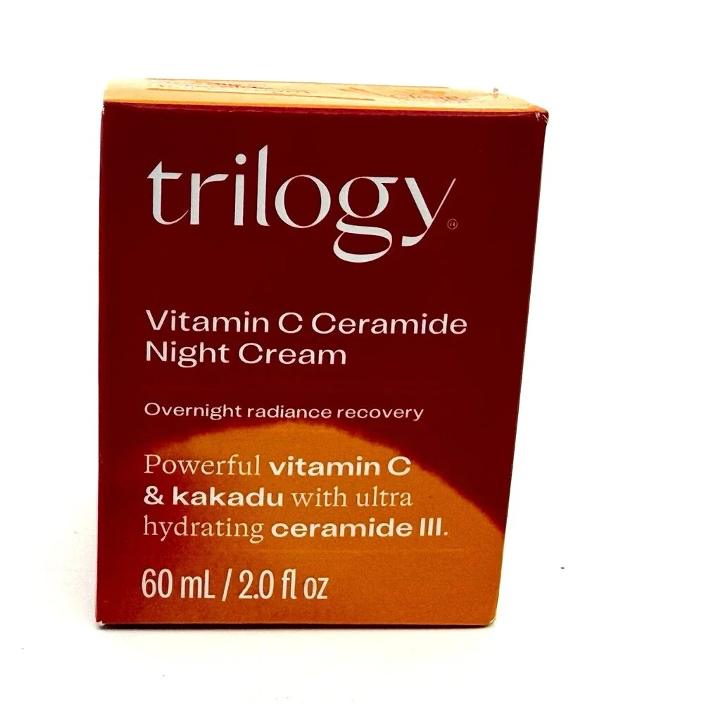 TRILOGY Vitamin C Ceramide Night Cream 60ml/2oz EXP 12/2028 NEW BN52652